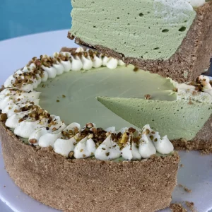 Cheesecake de pistachos
