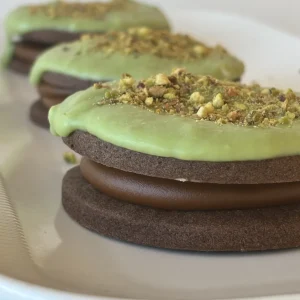 Alfajor de pistachos