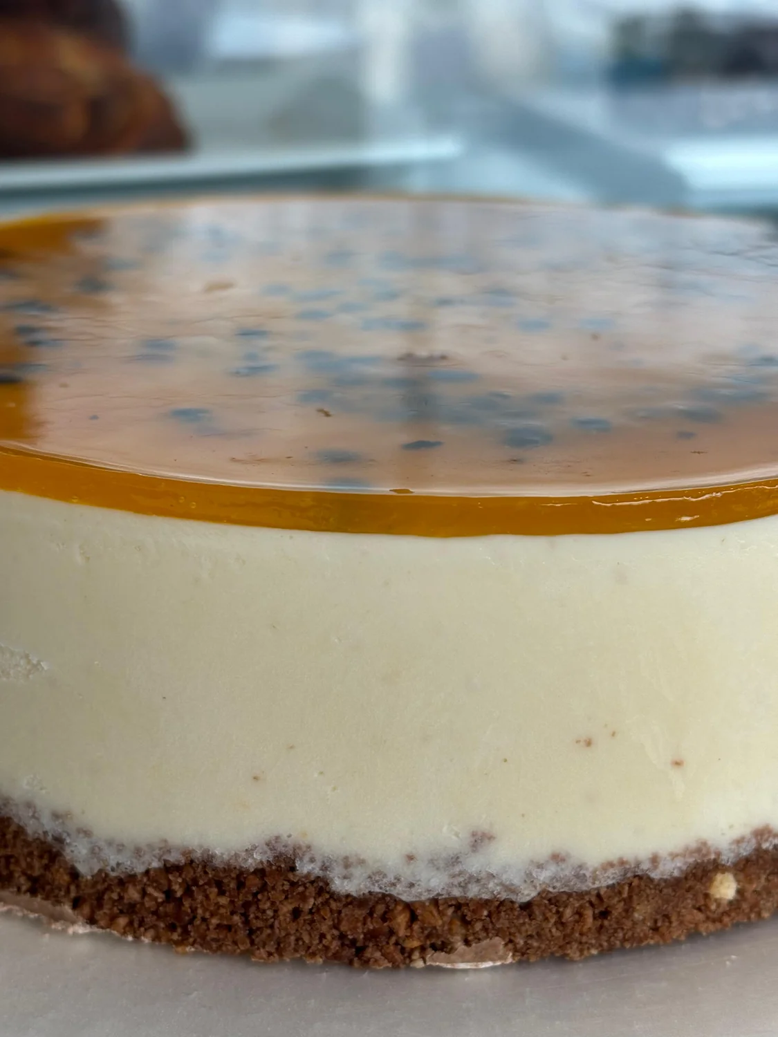 Cheesecake de maracuyá